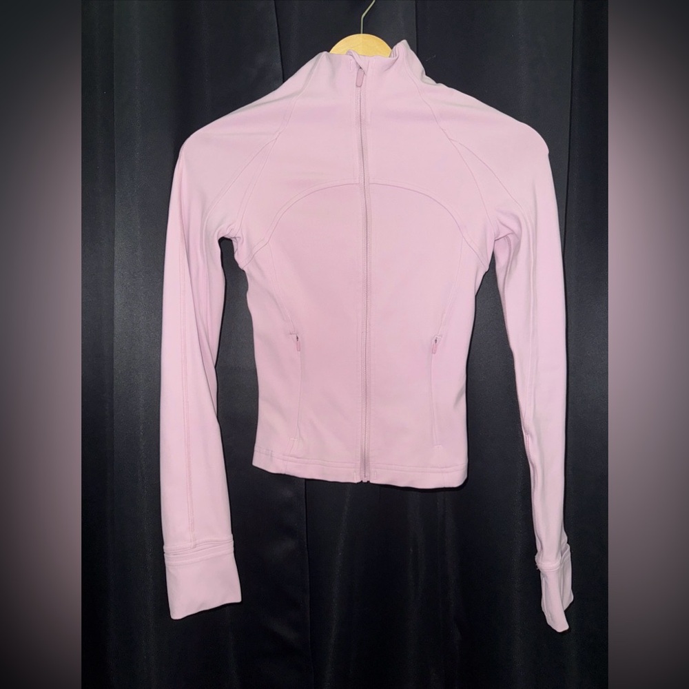 Lululemon Cropped Pink Define Jacket